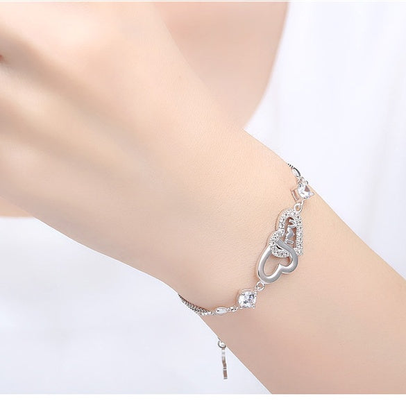 925 Sterling Silber Armband Damen